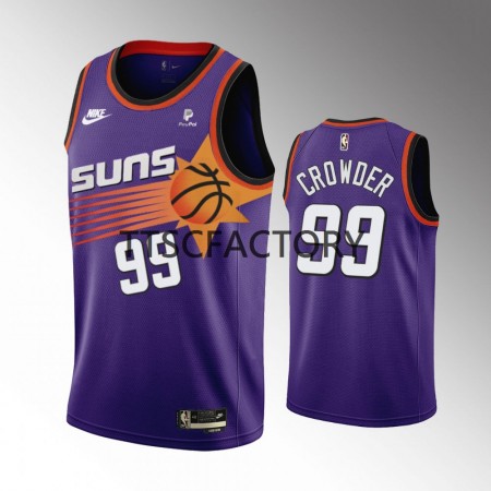 Maglia NBA Phoenix Suns Jae Crowder 99 Nike 2022-23 Classic Edition Viola Swingman - Uomo